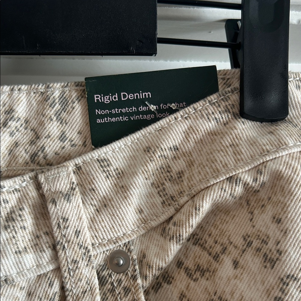 Wild Fable Neutral Snake Print Wide Leg Pants - Picture 2 of 6